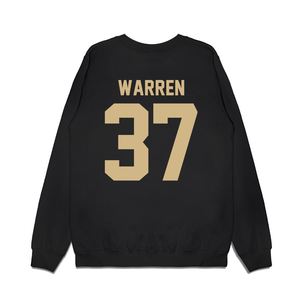 Wake Forest - NCAA Football : Larry Warren - Vintage Helmet Premium Crewneck Sweatshirt-1