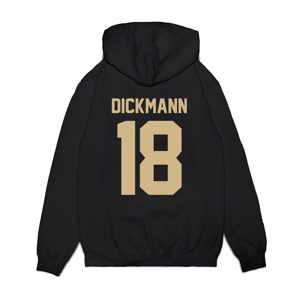 Wake Forest - NCAA Football : Drayden Dickmann - Vintage Helmet Premium Hooded Sweatshirt-1