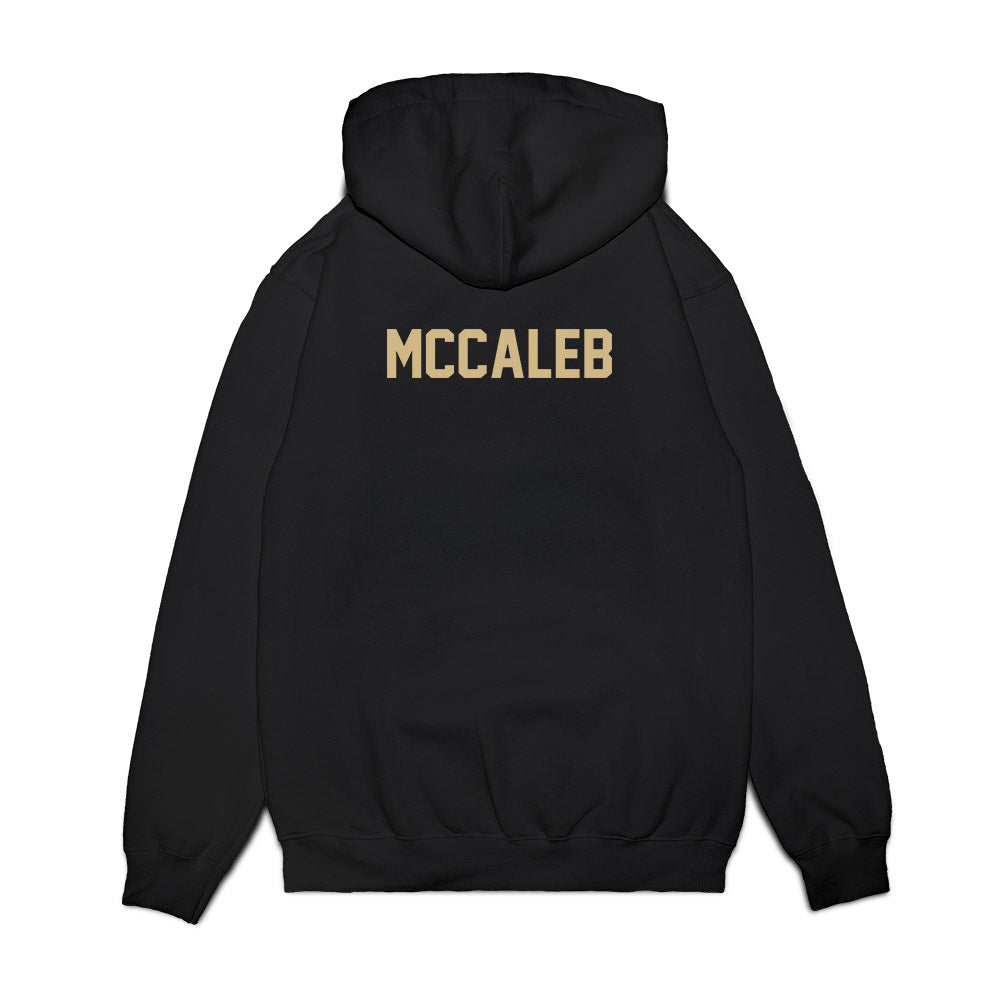 Wake Forest - NCAA Football : Kyndall McCaleb - Vintage Helmet Premium Hooded Sweatshirt-1