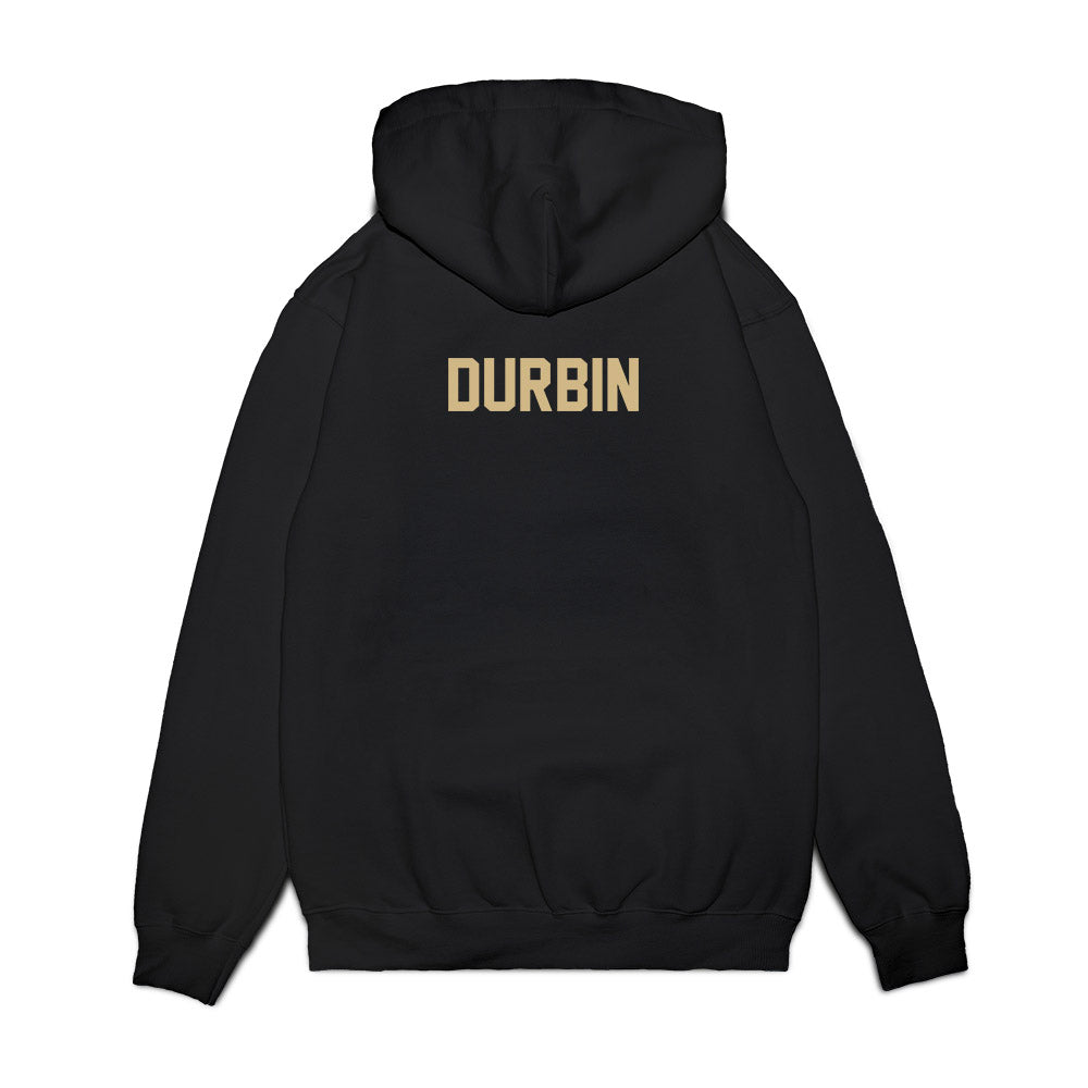 Wake Forest - NCAA Football : Dylan Durbin - Vintage Helmet Premium Hooded Sweatshirt-1