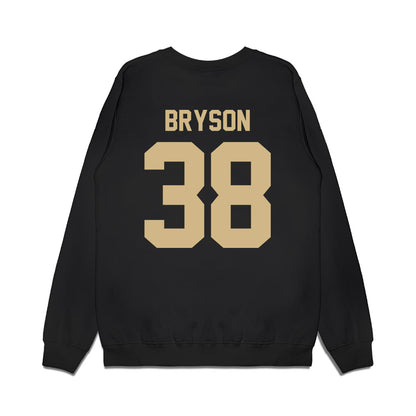 Wake Forest - NCAA Football : Walker Bryson - Vintage Helmet Premium Crewneck Sweatshirt-1