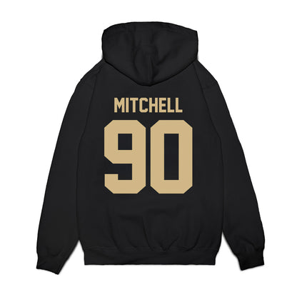 Wake Forest - NCAA Football : Sydir Mitchell - Vintage Helmet Premium Hooded Sweatshirt-1