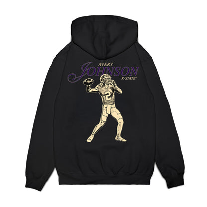 Kansas State - NCAA Football : Avery Johnson - Legacy Premium Hooded Sweatshirt-1