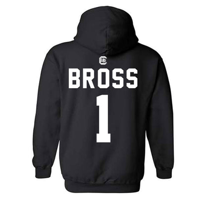 South Carolina - NCAA Softball : Precious Bross - Graphic Tee Hooded Sweatshirt-1