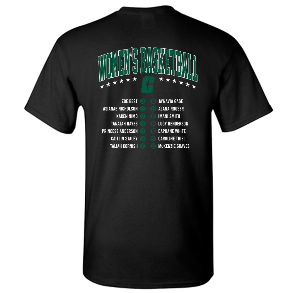 UNC Charlotte - NCAA Women's Basketball : Roster Shirt T-Shirt-1
