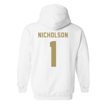 UNC Charlotte - NCAA Women's Basketball : Asianae Nicholson - Classic Shersey Hooded Sweatshirt-1