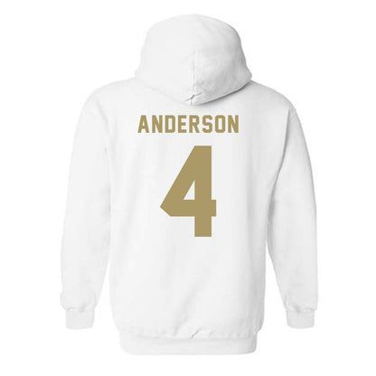 UNC Charlotte - NCAA Women's Basketball : Princess Anderson - Classic Shersey Hooded Sweatshirt-1