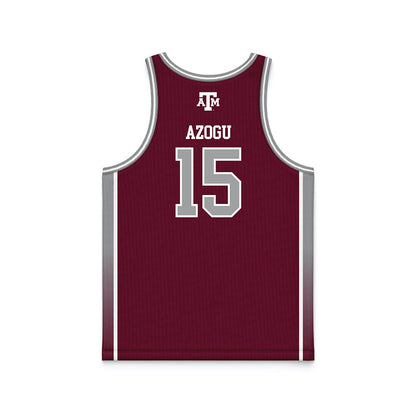 Texas A&M - NCAA Women's Basketball : Ibifaa Azogu - Maroon Basketball Jersey-1