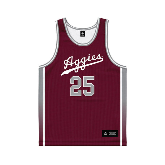 Texas A&M - NCAA Women's Basketball : Salese Blow - Maroon Basketball Jersey-0