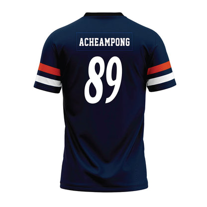 UTSA - NCAA Football : Collins Acheampong - Navy Premium Football Jersey-1