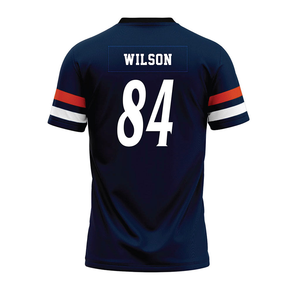 UTSA - NCAA Football : Aj Wilson - Navy Premium Football Jersey-1