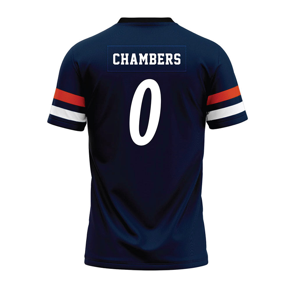 UTSA - NCAA Football : Archie Chambers - Navy Premium Football Jersey-1