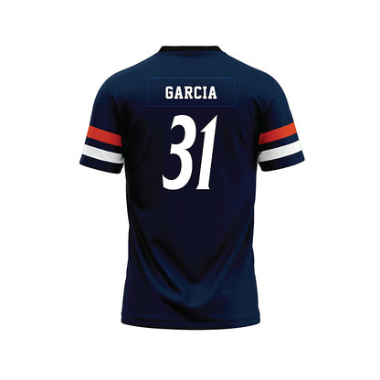 UTSA - NCAA Football : Caleb Garcia - Navy Premium Football Jersey-1