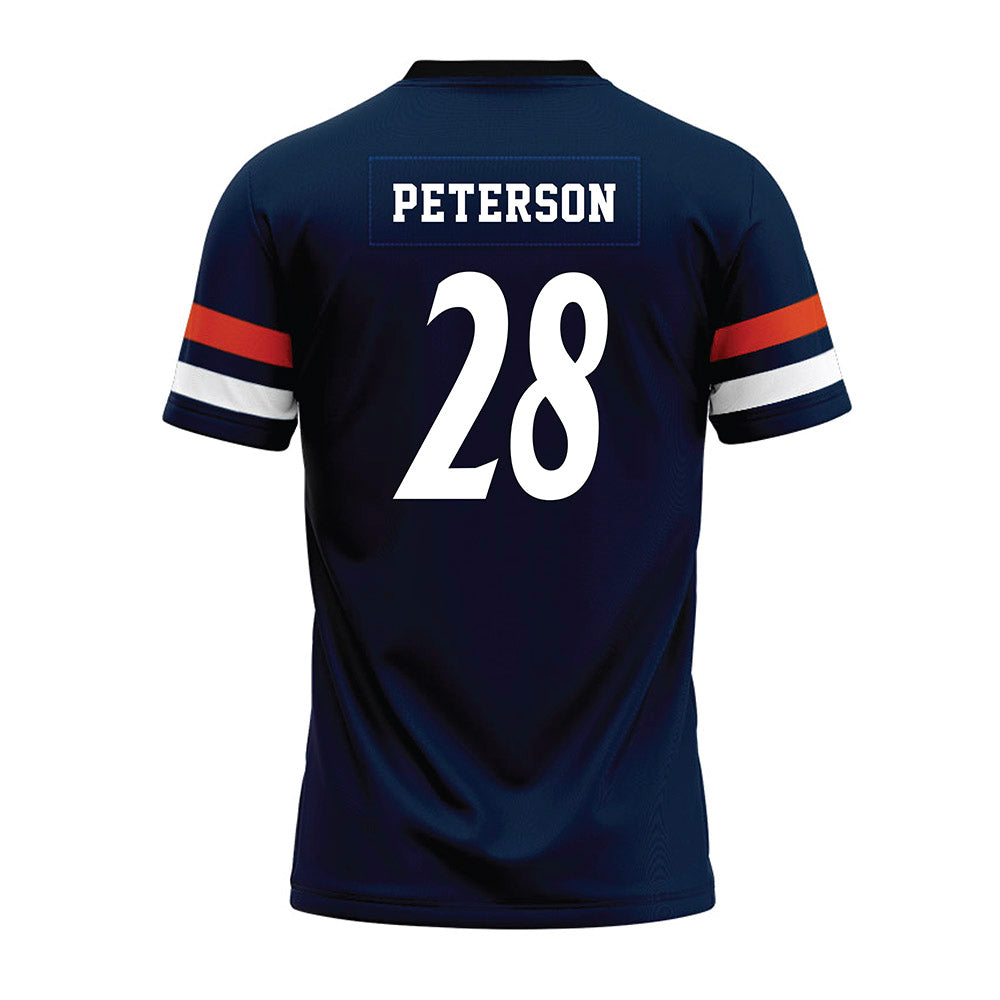 UTSA - NCAA Football : A'Marion Peterson - Navy Premium Football Jersey-1