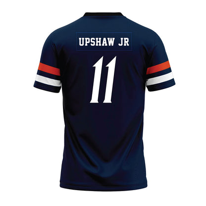 UTSA - NCAA Football : Cameron Upshaw Jr - Navy Premium Football Jersey-1