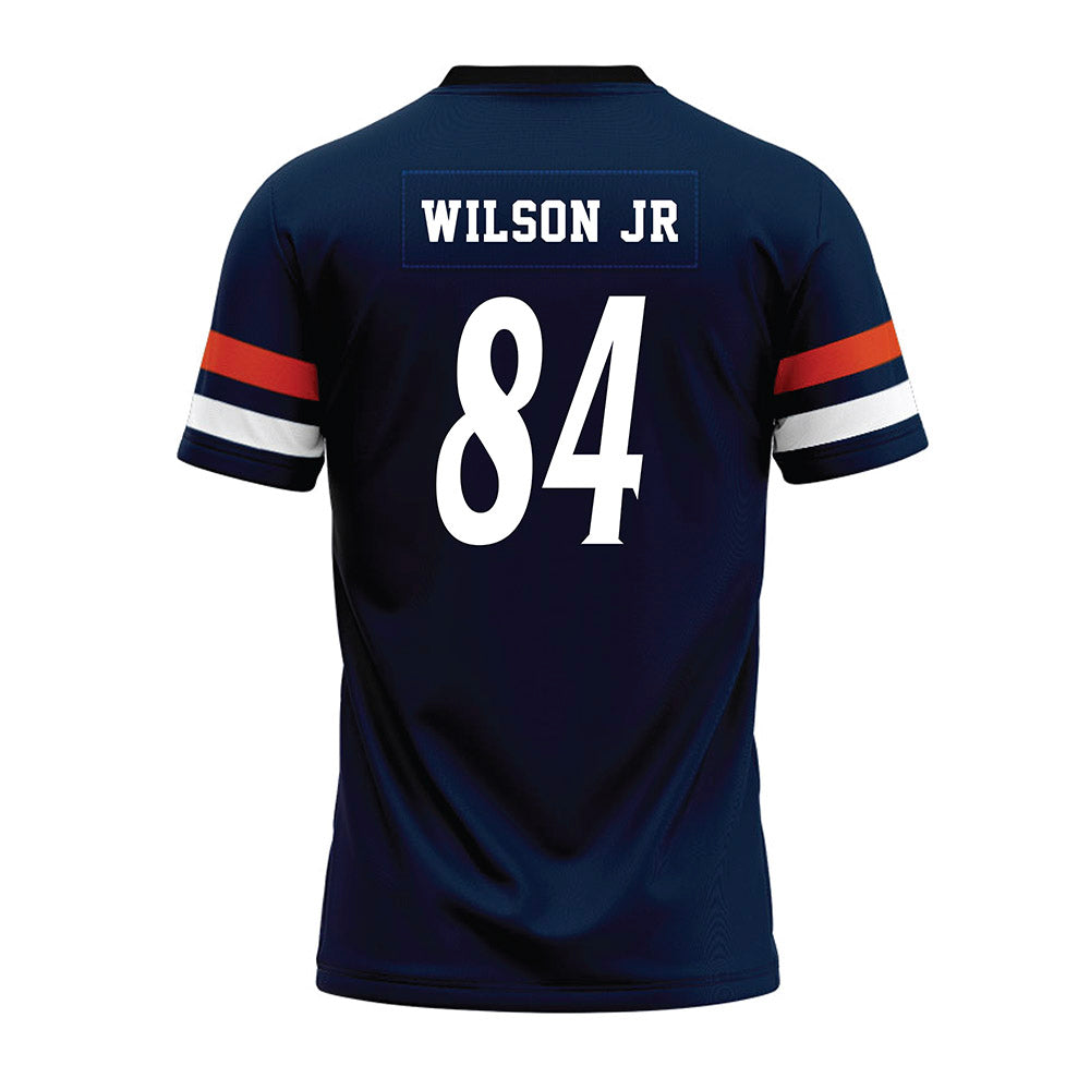 UTSA - NCAA Football : AJ Wilson Jr - Navy Premium Football Jersey-1