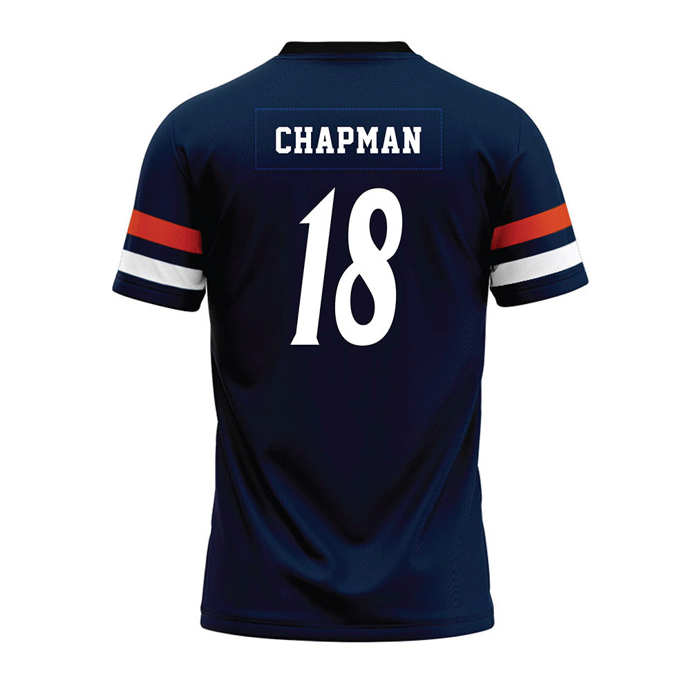 UTSA - NCAA Football : Ahamad Chapman - Navy Premium Football Jersey-1