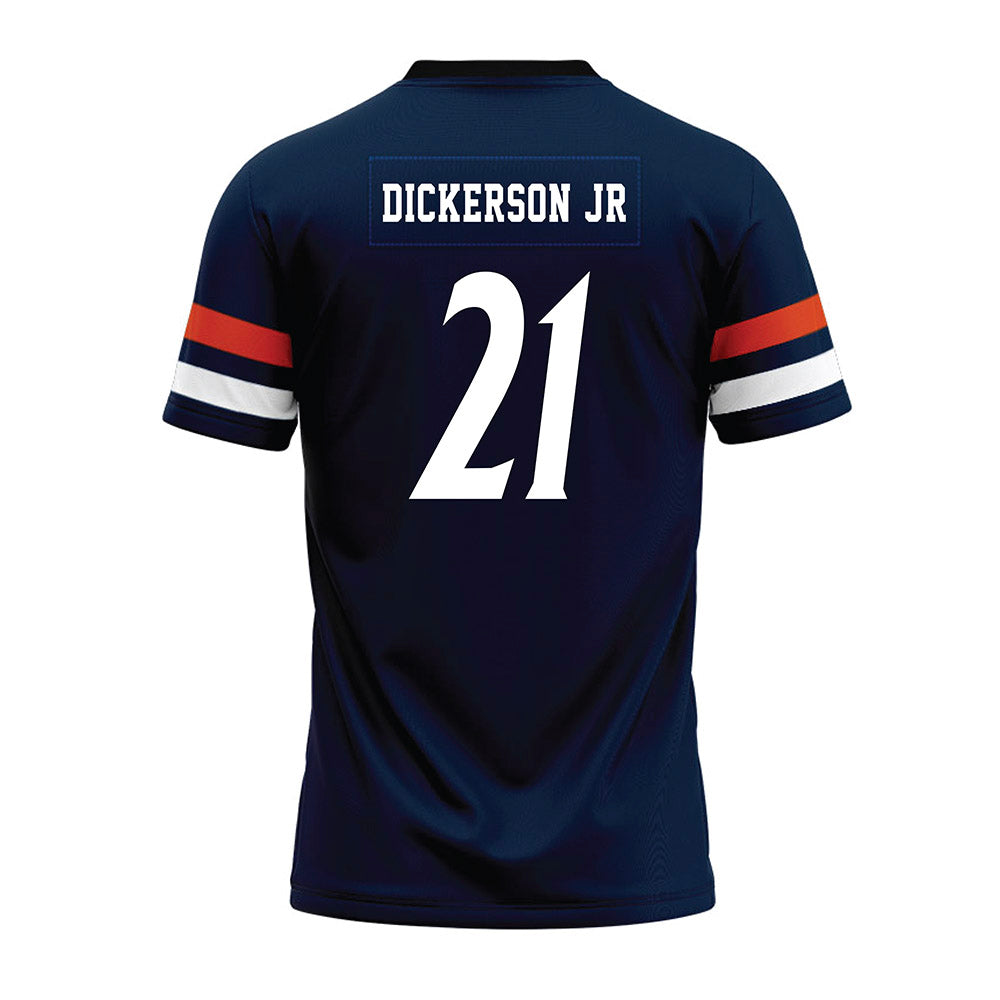 UTSA - NCAA Football : Jarvse Dickerson Jr - Navy Premium Football Jersey-1