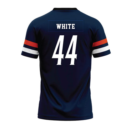 UTSA - NCAA Football : Darion White - Navy Premium Football Jersey-1