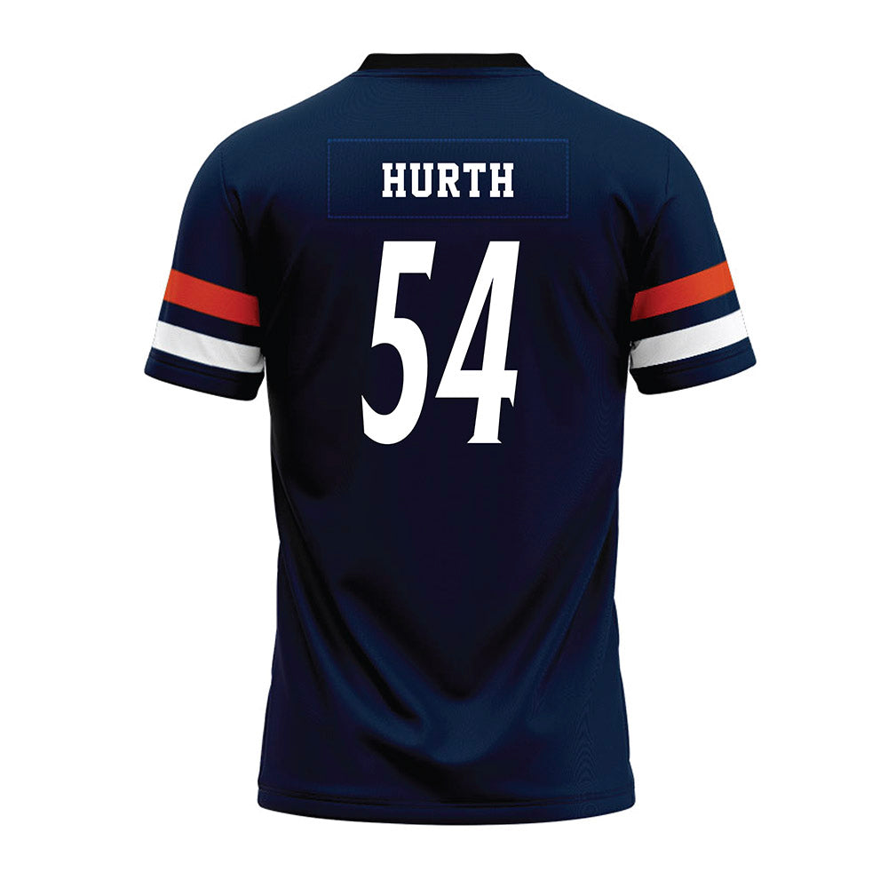 UTSA - NCAA Football : Davion Hurth - Navy Premium Football Jersey-1