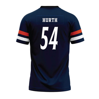 UTSA - NCAA Football : Davion Hurth - Navy Premium Football Jersey-1