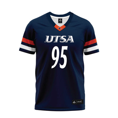 UTSA - NCAA Football : Drenon Fite III - Navy Premium Football Jersey-0