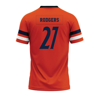 UTSA - NCAA Football : Jakevian Rodgers - Orange Premium Football Jersey-1