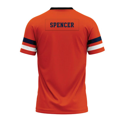 UTSA - NCAA Football : Dylan Spencer - Orange Premium Football Jersey-1