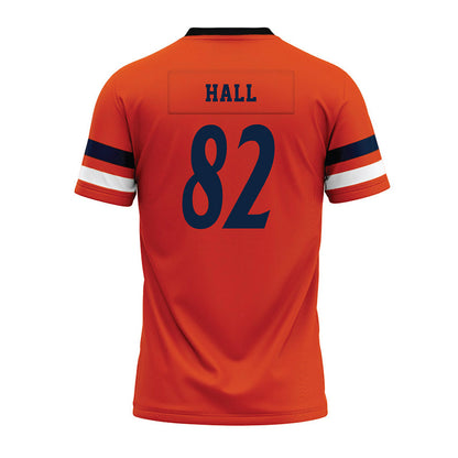 UTSA - NCAA Football : Prince Hall - Orange Premium Football Jersey-1