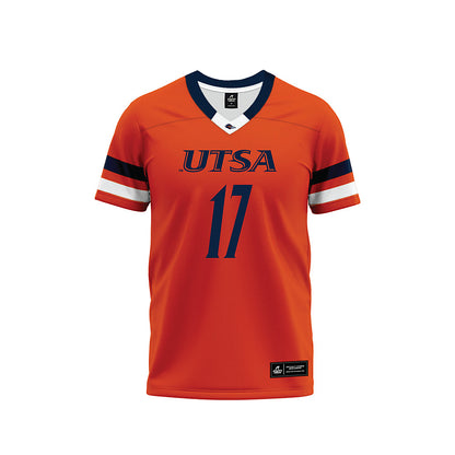 UTSA - NCAA Football : Brandon Tennison - Orange Premium Football Jersey-0
