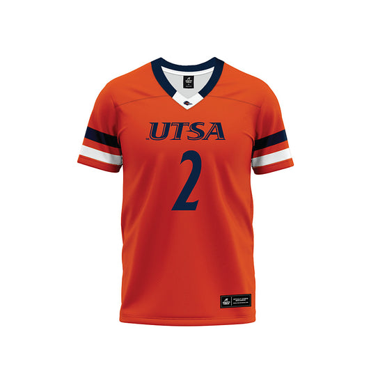UTSA - NCAA Football : Owen McCown - Orange Premium Football Jersey-0