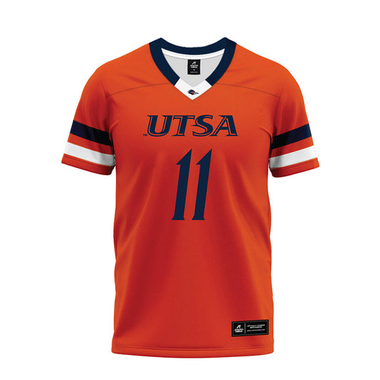 UTSA - NCAA Football : Cameron Upshaw Jr - Orange Premium Football Jersey-0