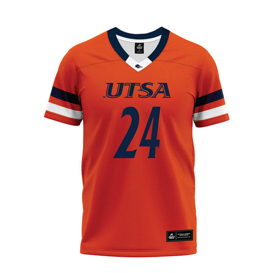 UTSA - NCAA Football : RJ Lester - Orange Premium Football Jersey-0