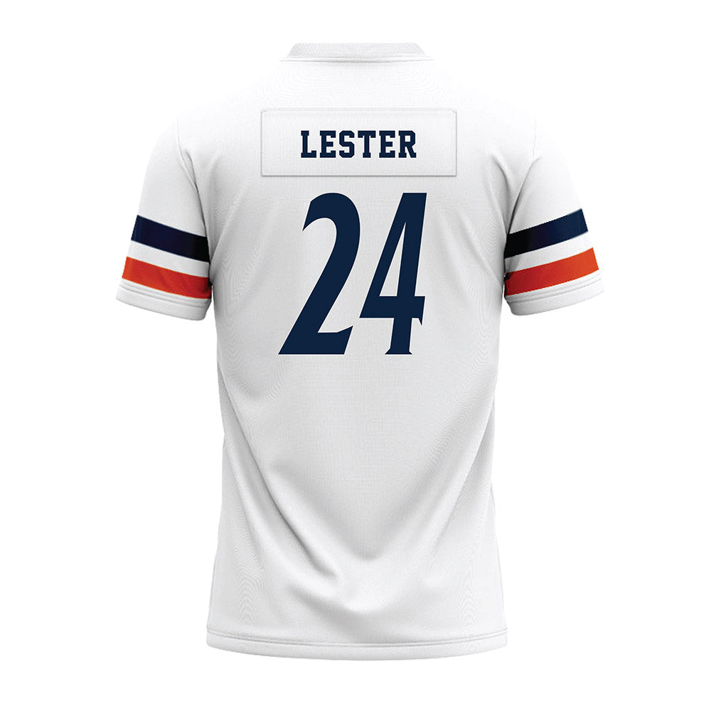UTSA - NCAA Football : RJ Lester - White Premium Football Jersey-1