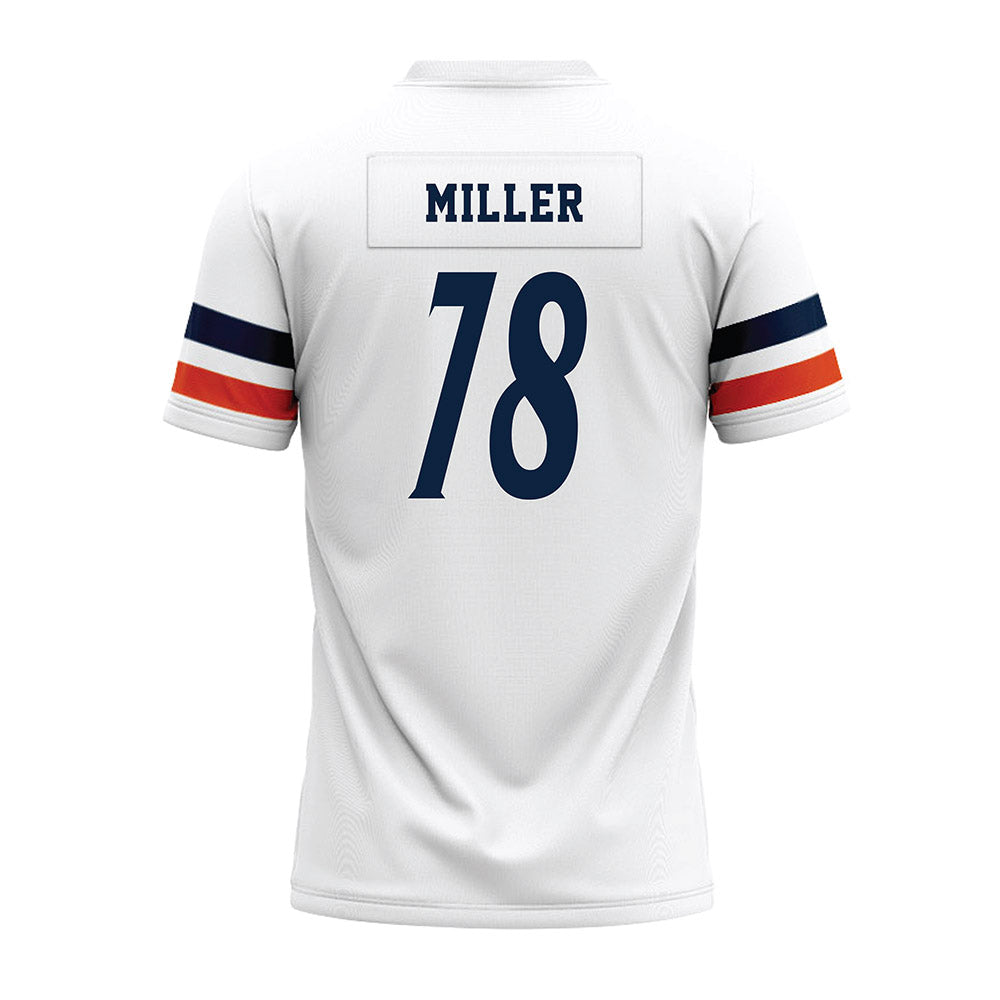 UTSA - NCAA Football : Jonah Miller - White Premium Football Jersey-1