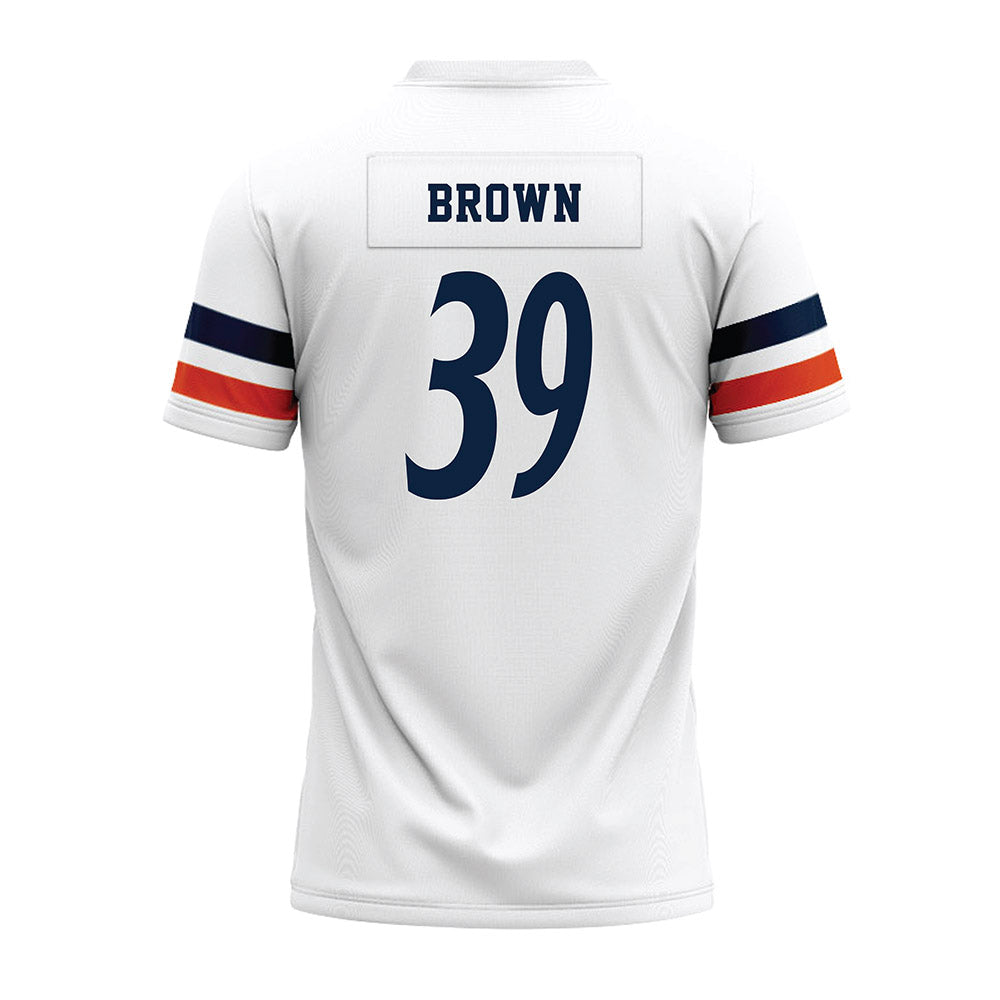 UTSA - NCAA Football : Lawrence Brown - White Premium Football Jersey-1