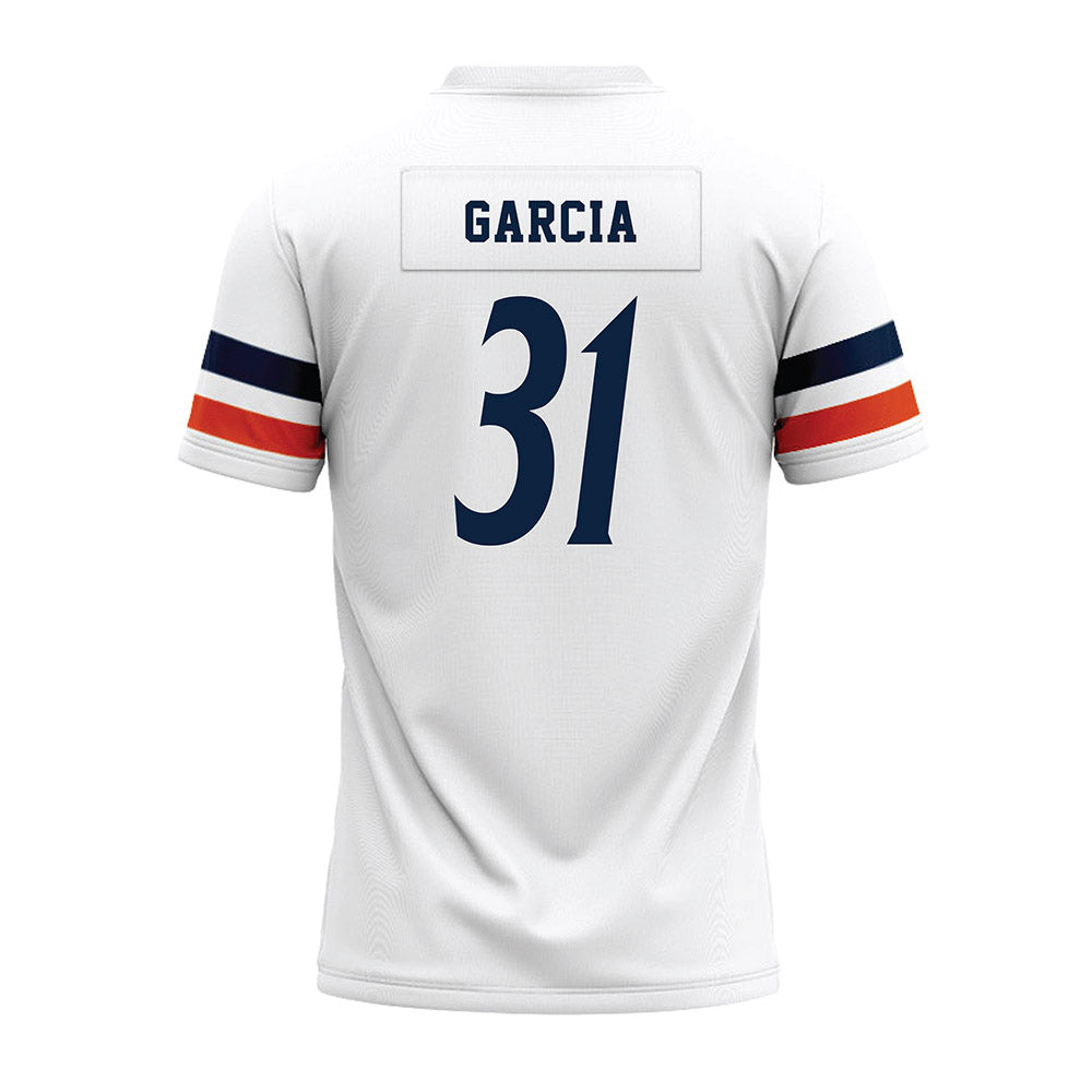 UTSA - NCAA Football : Caleb Garcia - White Premium Football Jersey-1
