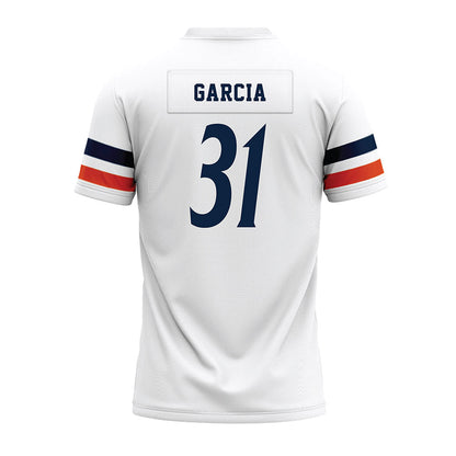 UTSA - NCAA Football : Caleb Garcia - White Premium Football Jersey-1