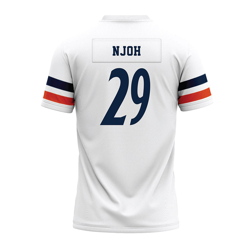 UTSA - NCAA Football : Tangoh Njoh - White Premium Football Jersey-1