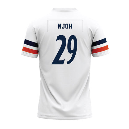 UTSA - NCAA Football : Tangoh Njoh - White Premium Football Jersey-1