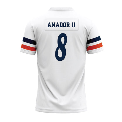 UTSA - NCAA Football : David Amador II - White Premium Football Jersey-1