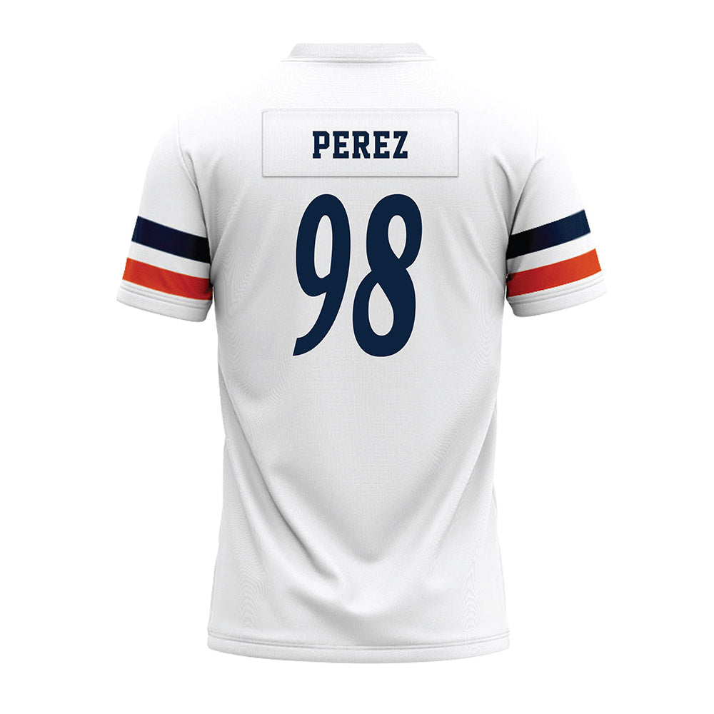 UTSA - NCAA Football : Jesse Perez - White Premium Football Jersey-1