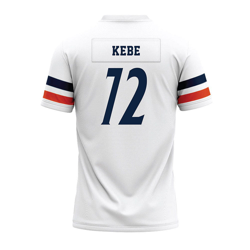 UTSA - NCAA Football : Ibrahim Kebe - White Premium Football Jersey-1