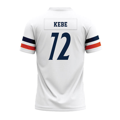 UTSA - NCAA Football : Ibrahim Kebe - White Premium Football Jersey-1