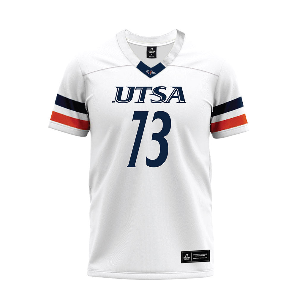 UTSA - NCAA Football : Amarion Breland - White Premium Football Jersey-0