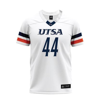 UTSA - NCAA Football : Darion White - White Premium Football Jersey-0