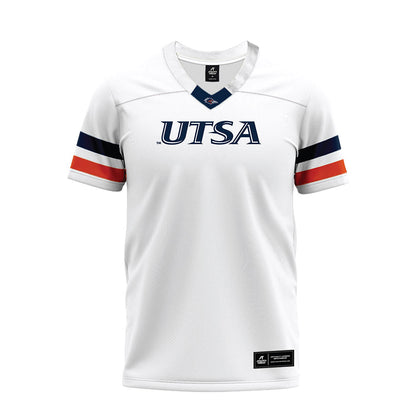 UTSA - NCAA Football : Sekope Wallace - White Premium Football Jersey-0