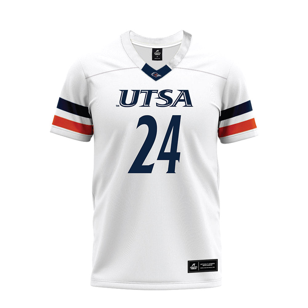 UTSA - NCAA Football : RJ Lester - White Premium Football Jersey-0