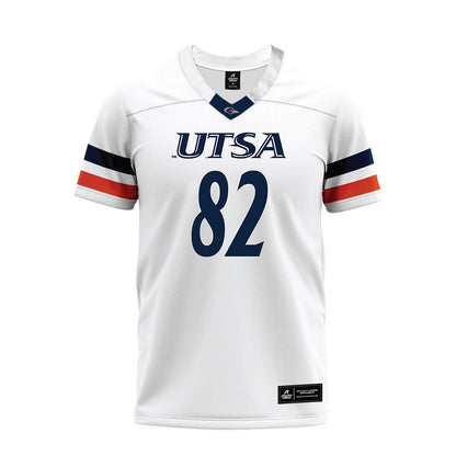 UTSA - NCAA Football : Prince Hall - White Premium Football Jersey-0
