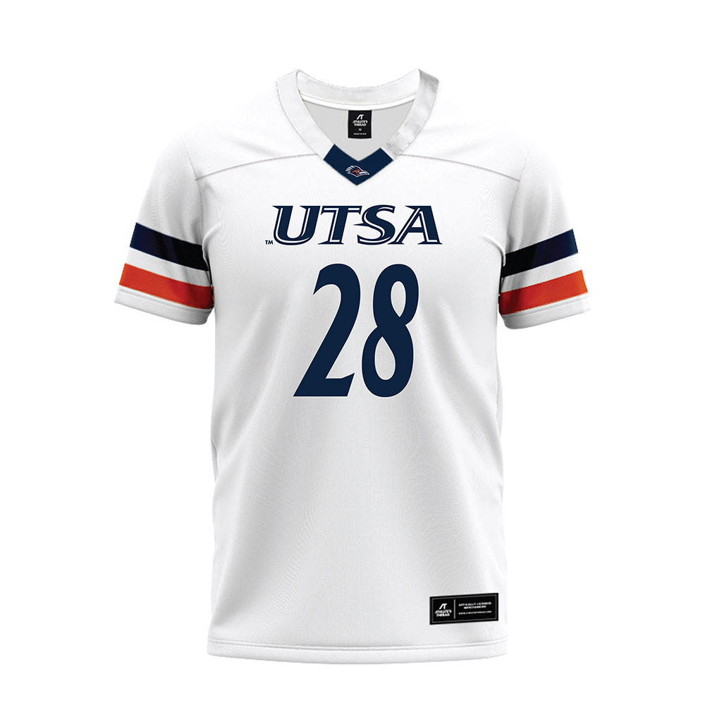 UTSA - NCAA Football : A'Marion Peterson - White Premium Football Jersey-0